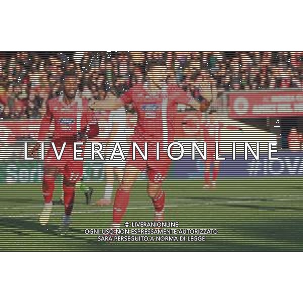 TVRCOR Monza vs Sudtirol – Serie B nella foto goal Maric Mirko Monza 08-12-2025 U-Power Stadium Monza vs Sudtirol Campionato Serie BKT - 15a giornata foto Roberta Corradin/Agenzia Aldo Liverani sas ©TVRCOR Corradin Roberta - AGENZIA ALDO LIVERANI SAS