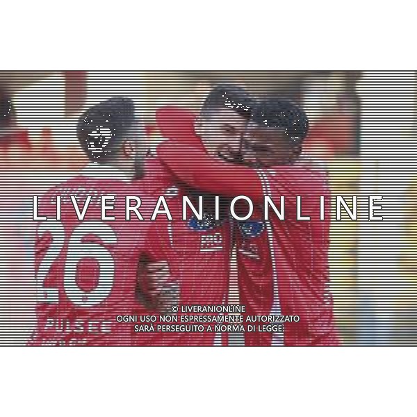 TVRCOR Monza vs Sudtirol – Serie B nella foto esultanza Monza dopo il goal di Maric Mirko Monza 08-12-2025 U-Power Stadium Monza vs Sudtirol Campionato Serie BKT - 15a giornata foto Roberta Corradin/Agenzia Aldo Liverani sas ©TVRCOR Corradin Roberta - AGENZIA ALDO LIVERANI SAS