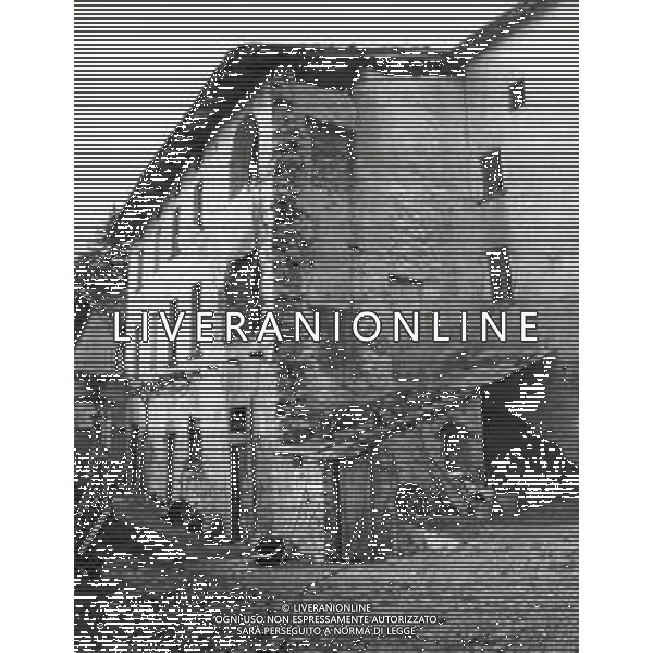 ST-COMO-CASA DE MARIA A BONZANIGO DOVE FU TENUTO PRIGIONIERO DAI PARTIGIANI BENITO MUSSOLINI AG GIOVANNI LIVERANI -AG ALDO LIVERANI SAS