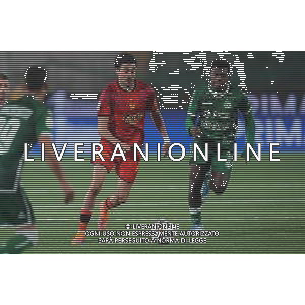 TVPM Avellino, Venezia Nella Foto: Kike Perez, Emmanuel Gyabuaa Foto Mosca, Ag.Liverani -TVPM Avellino vs Venezia Campionato Calcio Serie B 08.12.2025