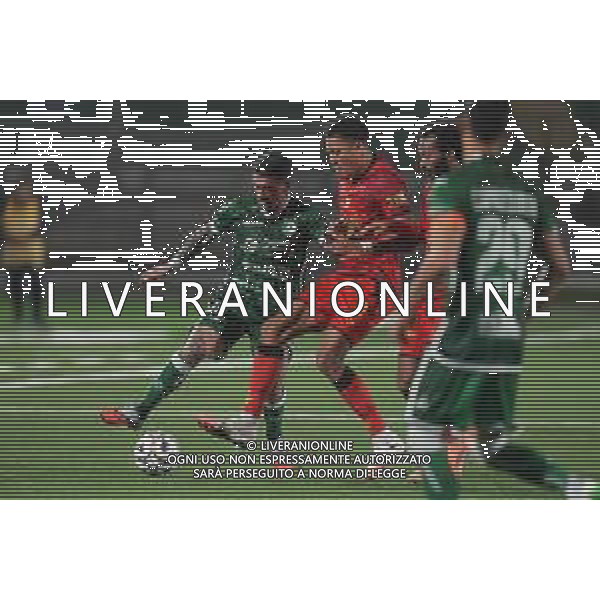 TVPM Avellino, Venezia Nella Foto: Joel Schingtienne, Raffaele Russo Foto Mosca, Ag.Liverani -TVPM Avellino vs Venezia Campionato Calcio Serie B 08.12.2025