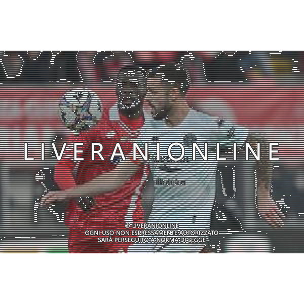 TVRG Monza vs Sudtirol nella foto Daniele Casiraghi (Sudtirol) e Pedro Obiang (Monza) Monza 08-12-2025 U-Power Stadium Monza vs Sudtirol Campionato Serie BKT - 15a giornata foto Roberto Garavaglia/Agenzia Aldo Liverani sas