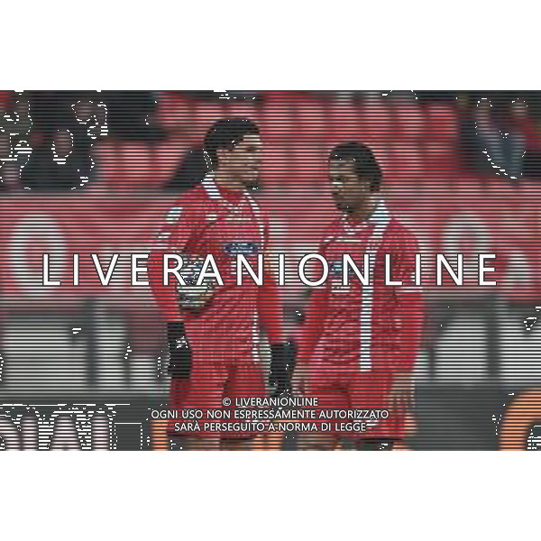 TVRG Monza vs Sudtirol nella foto delusione Matteo Pessina (Monza) e Armando Izzo (Monza) Monza 08-12-2025 U-Power Stadium Monza vs Sudtirol Campionato Serie BKT - 15a giornata foto Roberto Garavaglia/Agenzia Aldo Liverani sas