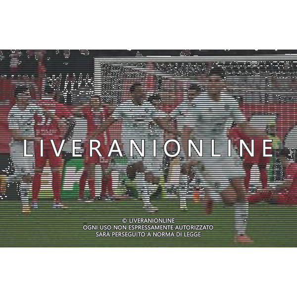 TVRG Monza vs Sudtirol nella foto giocatori Sudtirol esultanza dopo il gol dell\'1 a 1 Monza 08-12-2025 U-Power Stadium Monza vs Sudtirol Campionato Serie BKT - 15a giornata foto Roberto Garavaglia/Agenzia Aldo Liverani sas