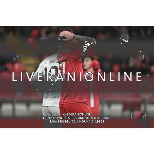 TVRG Monza vs Sudtirol nella foto delusione Andrea Petagna (Monza) Monza 08-12-2025 U-Power Stadium Monza vs Sudtirol Campionato Serie BKT - 15a giornata foto Roberto Garavaglia/Agenzia Aldo Liverani sas