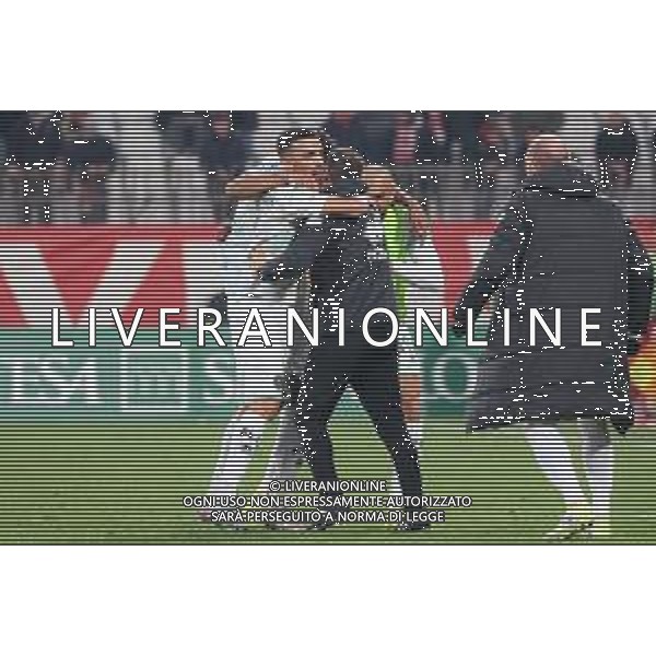 TVRCOR Monza vs Sudtirol – Serie B nella foto esultanza Sudtirol dopo il goal di Raphael Odogwu che pareggia Monza 08-12-2025 U-Power Stadium Monza vs Sudtirol Campionato Serie BKT - 15a giornata foto Roberta Corradin/Agenzia Aldo Liverani sas ©TVRCOR Corradin Roberta - AGENZIA ALDO LIVERANI SAS