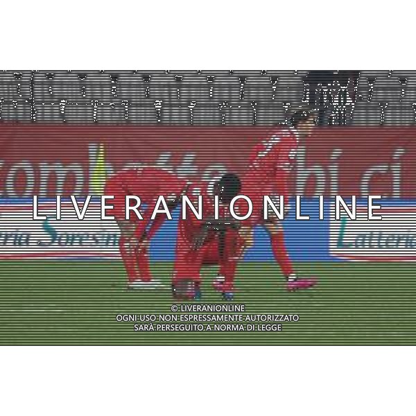 TVRCOR Monza vs Sudtirol – Serie B nella foto delusione Monza dopo il pareggio Monza 08-12-2025 U-Power Stadium Monza vs Sudtirol Campionato Serie BKT - 15a giornata foto Roberta Corradin/Agenzia Aldo Liverani sas ©TVRCOR Corradin Roberta - AGENZIA ALDO LIVERANI SAS