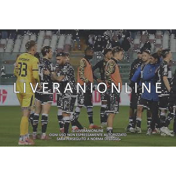 PADOVA - CESENA Campionato Calcio Serie B 08.12.2025 Nella Foto: DELUSIONE GIOCATORI CESENA A FINE GARA Foto P.G. - AGENZIA ALDO LIVERANI SAS