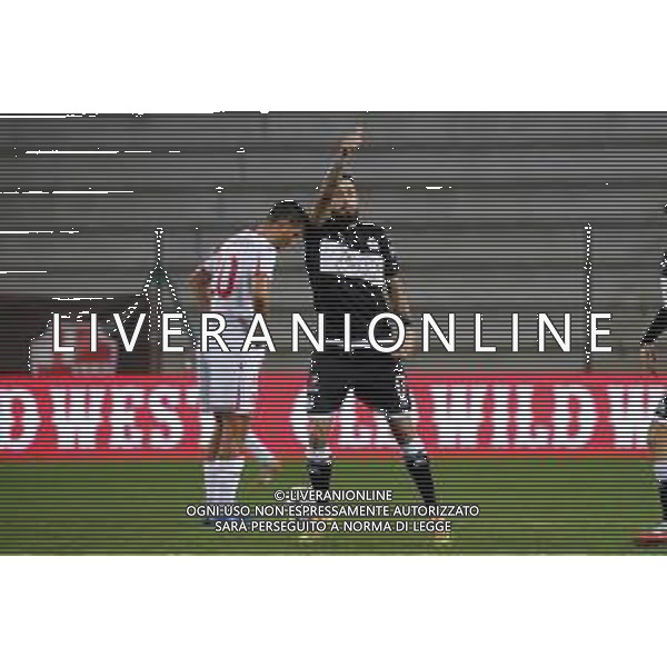 PADOVA - CESENA Campionato Calcio Serie B 08.12.2025 Nella Foto: ESULTANZA DOPO IL GOL DI EMANUELE ADAMO Foto P.G. - AGENZIA ALDO LIVERANI SAS