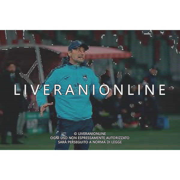TVEM December 8, 2025 Bari, Italy - SSC Bari vs Pescara Calcio - Italian Soccer Serie B 2025/2026 - San Nicola Stadium. In the pic: coach Giorgio Gorgone of Pescara Calcio ©TVEM Emmanuele Mastrodonato - AGENZIA ALDO LIVERANI SAS