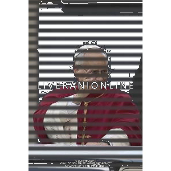 Roma 08 Dicembre 2025 Sua Santita’ Papa Leone XIV rende omaggio all\'Immacolata in Piazza Mignanelli a Roma Nella Foto: Papa Leone XIV Foto Credit: Andrea Bracaglia- AGENZIA ALDO LIVERANI SAS