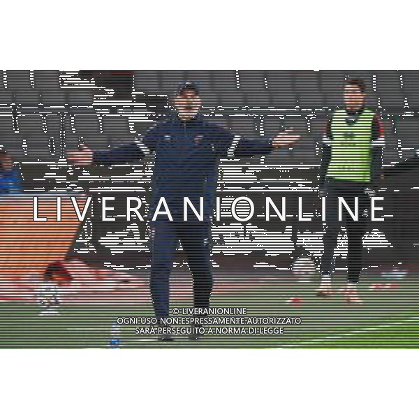 TVEM December 8, 2025 Bari, Italy - SSC Bari vs Pescara Calcio - Italian Soccer Serie B 2025/2026 - San Nicola Stadium. In the pic: coach Vincenzo Vivarini of SSC Bari ©TVEM Emmanuele Mastrodonato - AGENZIA ALDO LIVERANI SAS