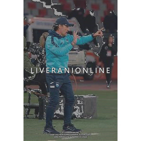 TVEM December 8, 2025 Bari, Italy - SSC Bari vs Pescara Calcio - Italian Soccer Serie B 2025/2026 - San Nicola Stadium. In the pic: coach Giorgio Gorgone of Pescara Calcio ©TVEM Emmanuele Mastrodonato - AGENZIA ALDO LIVERANI SAS