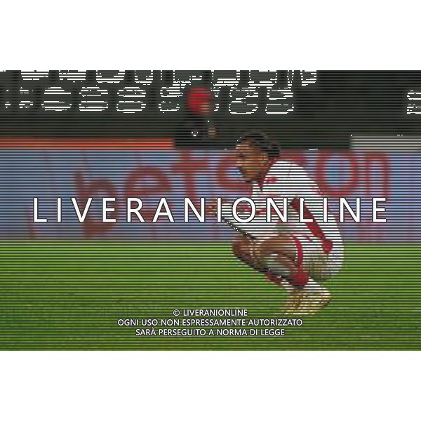 TVEM December 8, 2025 Bari, Italy - SSC Bari vs Pescara Calcio - Italian Soccer Serie B 2025/2026 - San Nicola Stadium. In the pic: Mehdi Dorval of SSC Bari disappointment ©TVEM Emmanuele Mastrodonato - AGENZIA ALDO LIVERANI SAS