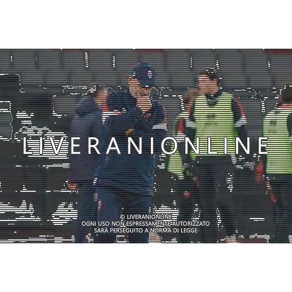 TVEM December 8, 2025 Bari, Italy - SSC Bari vs Pescara Calcio - Italian Soccer Serie B 2025/2026 - San Nicola Stadium. In the pic: coach Vincenzo Vivarini of SSC Bari ©TVEM Emmanuele Mastrodonato - AGENZIA ALDO LIVERANI SAS