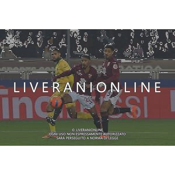 Torino 08.12.25 Stadio Grande Torino @Manuela Viganti/Ag. Aldo Liverani sas Torino vs Milan Campionato Calcio Serie A Enilive 2025/2026 14a giornata Nella foto: ruben lotuscheek e valentino lazaro ©Viganti - AGENZIA ALDO LIVERANI SAS