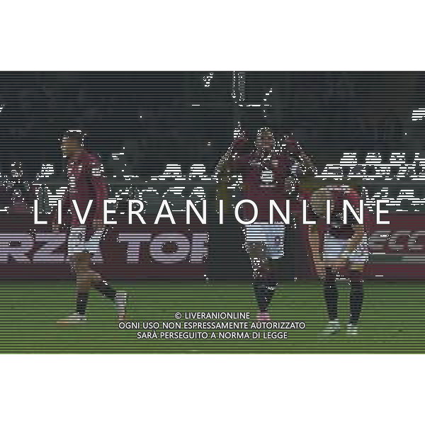 Torino 08.12.25 Stadio Grande Torino @Manuela Viganti/Ag. Aldo Liverani sas Torino vs Milan Campionato Calcio Serie A Enilive 2025/2026 14a giornata Nella foto: esultanza duvan zapata dopo il gol ©Viganti - AGENZIA ALDO LIVERANI SAS