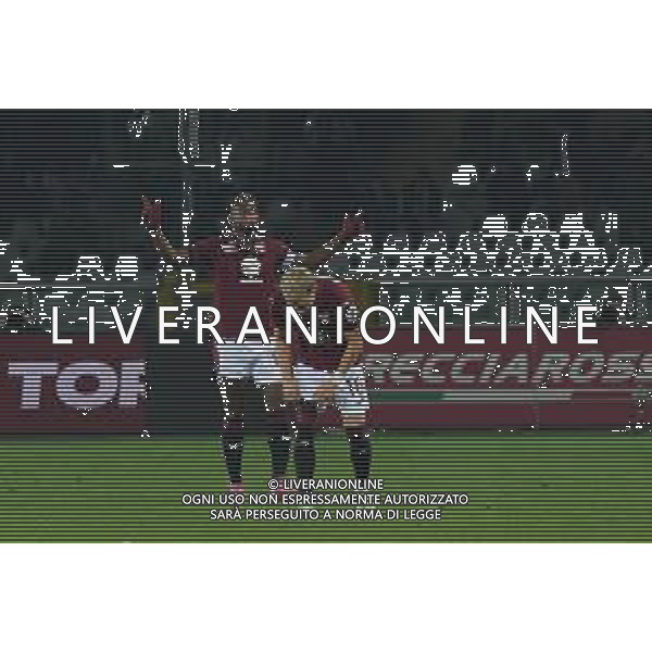 Torino 08.12.25 Stadio Grande Torino @Manuela Viganti/Ag. Aldo Liverani sas Torino vs Milan Campionato Calcio Serie A Enilive 2025/2026 14a giornata Nella foto: esultanza duvan zapata dopo il gol ©Viganti - AGENZIA ALDO LIVERANI SAS