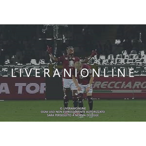 Torino 08.12.25 Stadio Grande Torino @Manuela Viganti/Ag. Aldo Liverani sas Torino vs Milan Campionato Calcio Serie A Enilive 2025/2026 14a giornata Nella foto: esultanza duvan zapata dopo il gol ©Viganti - AGENZIA ALDO LIVERANI SAS