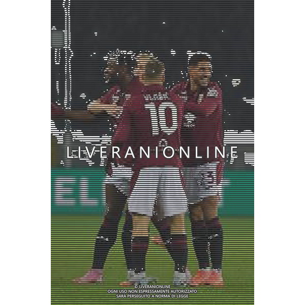 Torino 08.12.25 Stadio Grande Torino @Manuela Viganti/Ag. Aldo Liverani sas Torino vs Milan Campionato Calcio Serie A Enilive 2025/2026 14a giornata Nella foto: esultanza torino dopo il gol di duvan zapata ©Viganti - AGENZIA ALDO LIVERANI SAS