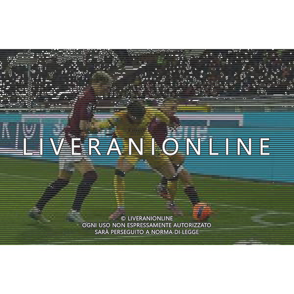 Torino 08.12.25 Stadio Grande Torino @Manuela Viganti/Ag. Aldo Liverani sas Torino vs Milan Campionato Calcio Serie A Enilive 2025/2026 14a giornata Nella foto: marcus pedersen, davide bartesaghi e nikola vlasic ©Viganti - AGENZIA ALDO LIVERANI SAS