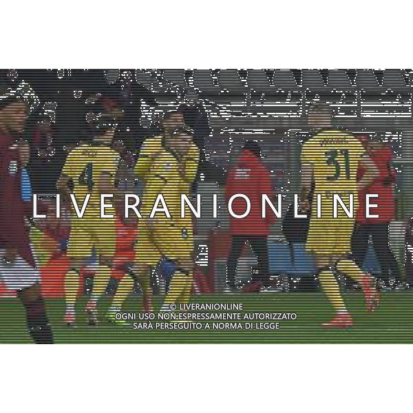 Torino 08.12.25 Stadio Grande Torino @Manuela Viganti/Ag. Aldo Liverani sas Torino vs Milan Campionato Calcio Serie A Enilive 2025/2026 14a giornata Nella foto: esultanza milan dopo il gol di cristian pulisic ©Viganti - AGENZIA ALDO LIVERANI SAS