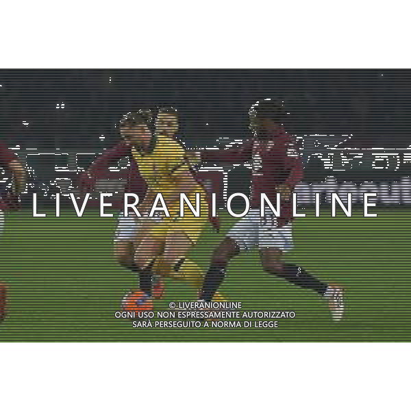 Torino 08.12.25 Stadio Grande Torino @Manuela Viganti/Ag. Aldo Liverani sas Torino vs Milan Campionato Calcio Serie A Enilive 2025/2026 14a giornata Nella foto: adrien rabiot e adrien tameze ©Viganti - AGENZIA ALDO LIVERANI SAS