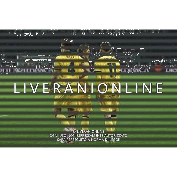 Torino 08.12.25 Stadio Grande Torino @Manuela Viganti/Ag. Aldo Liverani sas Torino vs Milan Campionato Calcio Serie A Enilive 2025/2026 14a giornata Nella foto: esultanza milan dopo il gol di cristian pulisic ©Viganti - AGENZIA ALDO LIVERANI SAS