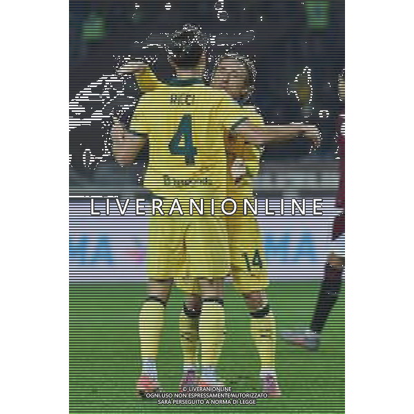 Torino 08.12..25 Stadio Grande Torino @Manuela Viganti/Ag. Aldo Liverani sas Torino vs Milan Campionato Calcio Serie A Enilive 2025/2026 14a giornata Nella foto: LUKA MODRIC-SAMUELE RICCI