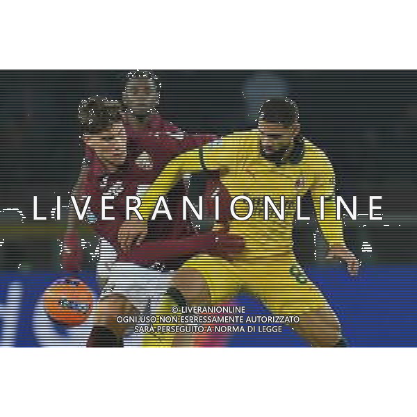 Torino 08.12..25 Stadio Grande Torino @Manuela Viganti/Ag. Aldo Liverani sas Torino vs Milan Campionato Calcio Serie A Enilive 2025/2026 14a giornata Nella foto: CESARE CASADEI-RUBEN LOFTUS-CHEEK