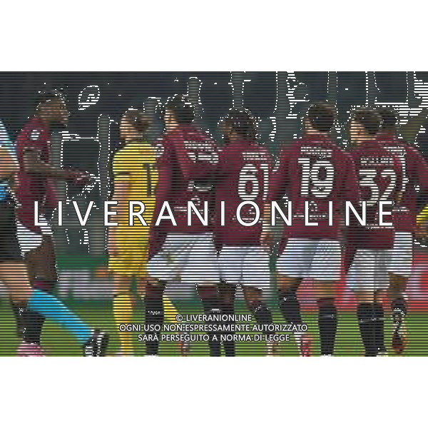 Torino 08.12..25 Stadio Grande Torino @Manuela Viganti/Ag. Aldo Liverani sas Torino vs Milan Campionato Calcio Serie A Enilive 2025/2026 14a giornata Nella foto: ESULTANZA GOL DI DUVAN ZAPATA