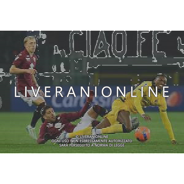 Torino 08.12..25 Stadio Grande Torino @Manuela Viganti/Ag. Aldo Liverani sas Torino vs Milan Campionato Calcio Serie A Enilive 2025/2026 14a giornata Nella foto: RAFAEL LEÃO-GUILLERMO MARIPÁN