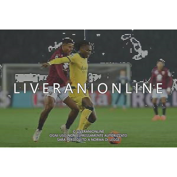 Torino 08.12..25 Stadio Grande Torino @Manuela Viganti/Ag. Aldo Liverani sas Torino vs Milan Campionato Calcio Serie A Enilive 2025/2026 14a giornata Nella foto: RAFAEL LEÃO-TINO ANJORIN