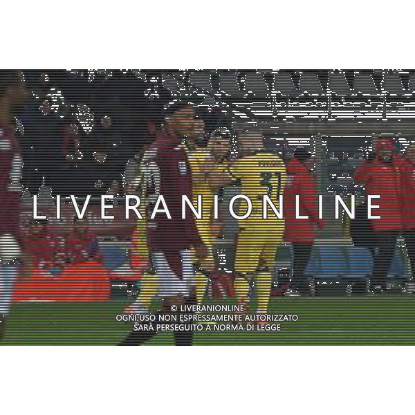 Torino 08.12.25 Stadio Grande Torino @Manuela Viganti/Ag. Aldo Liverani sas Torino vs Milan Campionato Calcio Serie A Enilive 2025/2026 14a giornata Nella foto: esultanza milan dopo il gol di cristian pulisic