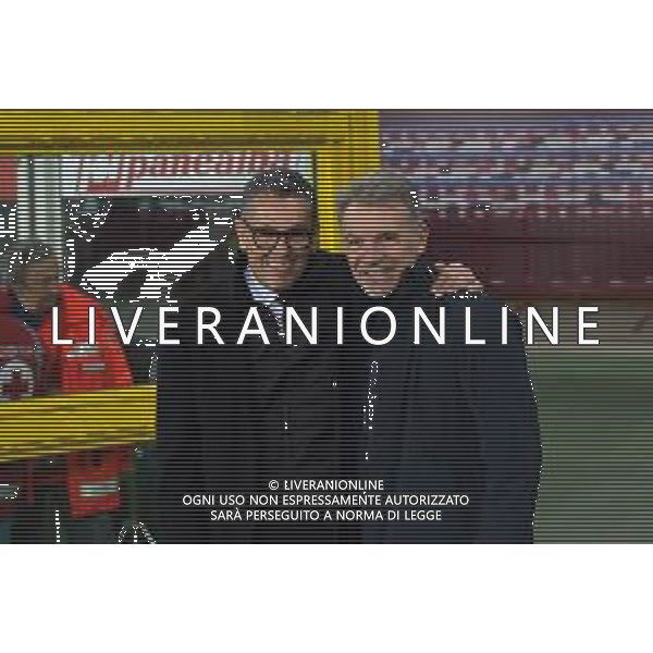 Torino 08.12.25 Stadio Grande Torino @Manuela Viganti/Ag. Aldo Liverani sas Torino vs Milan Campionato Calcio Serie A Enilive 2025/2026 14a giornata Nella foto: marco baroni e marco landucci