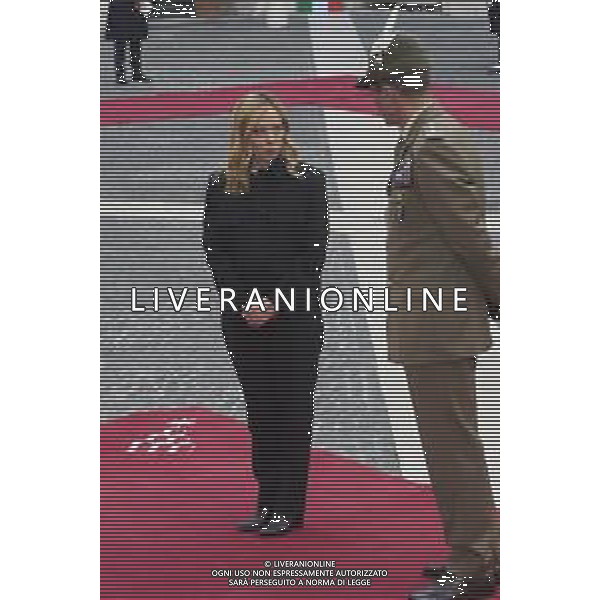 Roma 09 Dicembre 2025 Il Presidente del Consiglio dei Ministri Giorgia Meloni, incontra a Palazzo Chigi il Presidente dell\'Ucraina Volodymyr Zelensky Nella Foto: Giorgia Meloni Foto Credit: Andrea Bracaglia AG ALDO LIVERANI SAS