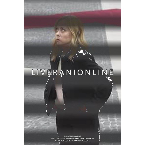 Roma 09 Dicembre 2025 Il Presidente del Consiglio dei Ministri Giorgia Meloni, incontra a Palazzo Chigi il Presidente dell\'Ucraina Volodymyr Zelensky Nella Foto: Giorgia Meloni Foto Credit: Andrea Bracaglia AG ALDO LIVERANI SAS