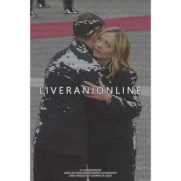 Roma 09 Dicembre 2025 Il Presidente del Consiglio dei Ministri Giorgia Meloni, incontra a Palazzo Chigi il Presidente dell\'Ucraina Volodymyr Zelensky Nella Foto: Volodymyr Zelensky, Giorgia Meloni Foto Credit: Andrea Bracaglia AG ALDO LIVERANI SAS