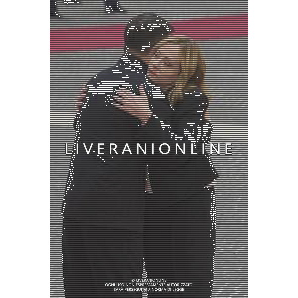 Roma 09 Dicembre 2025 Il Presidente del Consiglio dei Ministri Giorgia Meloni, incontra a Palazzo Chigi il Presidente dell\'Ucraina Volodymyr Zelensky Nella Foto: Volodymyr Zelensky, Giorgia Meloni Foto Credit: Andrea Bracaglia AG ALDO LIVERANI SAS