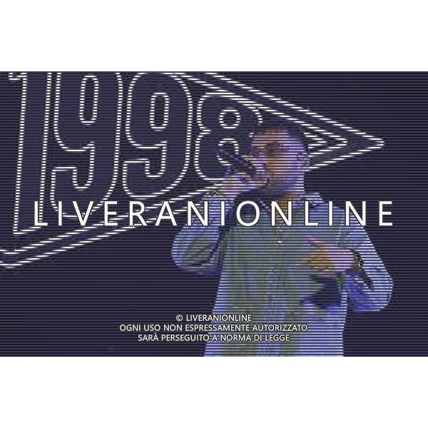 Roma 08 Dicembre 2025 Coez durante la data di chiusura del suo Tour ‘LIVE COEZ 2025’ Nella Foto: Coez Foto Credit: Andrea Bracaglia- AGENZIA ALDO LIVERANI SAS