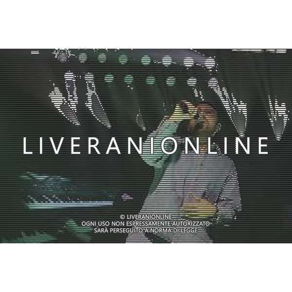 Roma 08 Dicembre 2025 Coez durante la data di chiusura del suo Tour ‘LIVE COEZ 2025’ Nella Foto: Coez Foto Credit: Andrea Bracaglia- AGENZIA ALDO LIVERANI SAS