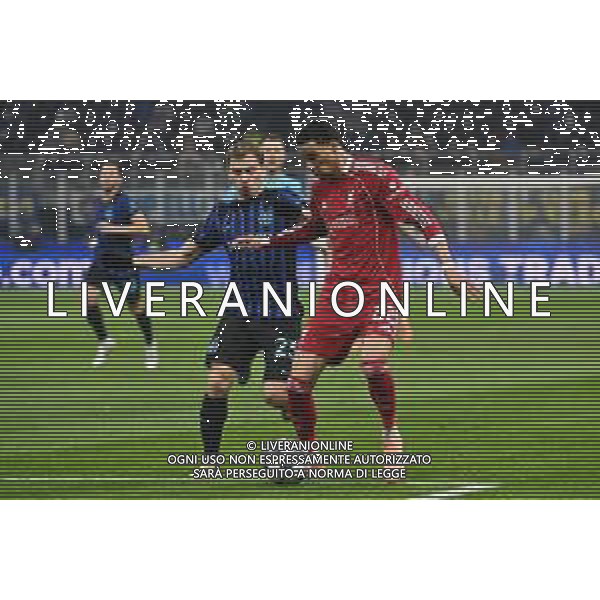 Inter vs Liverpool nella foto Nicolo’ Barella (Inter) e Hugo Ekitike (Liverpool) Milano 09-12-2025 Stadio Giuseppe Meazza - San Siro Inter vs Liverpool UEFA Champions League fase a girone unico - 6a giornata foto Roberto Garavaglia/Agenzia Aldo Liverani sas