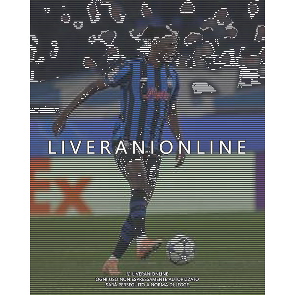 Odilon Kossounou of Atalanta BC play the ball during Atalanta BC vs Chelsea FC, Champions League 2025-26 League phase, Matchday 6°, game at New Balance Arena in Bergamo (BG), Italy, on Dicember 09, 2025. (Photo by Davide Casentini)- AGENZIA ALDO LIVERANI SAS
