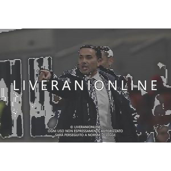 Raffaele Palladino Head Coach of Atalanta BC gestures during Atalanta BC vs Chelsea FC, Champions League 2025-26 League phase, Matchday 6°, game at New Balance Arena in Bergamo (BG), Italy, on Dicember 09, 2025. (Photo by Davide Casentini)- AGENZIA ALDO LIVERANI SAS