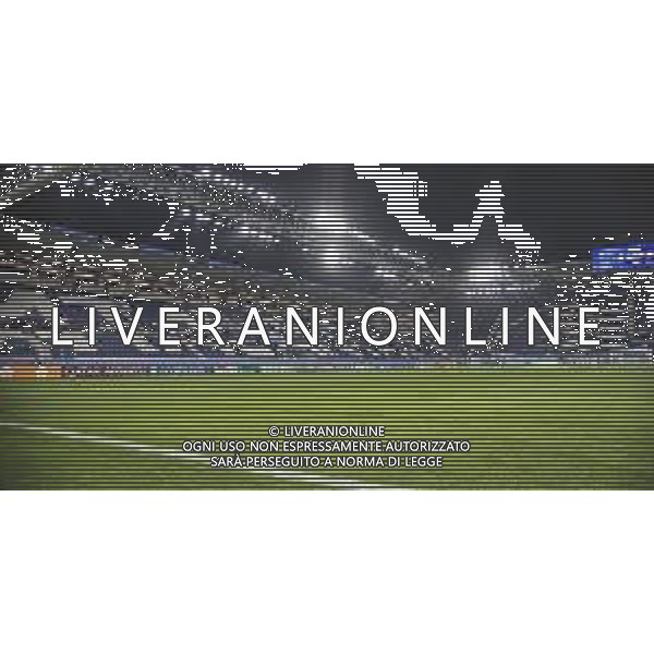 Spalti vuoti prepartita Pich view before Atalanta BC vs Chelsea FC, Champions League 2025-26 League phase, Matchday 6°, game at New Balance Arena in Bergamo (BG), Italy, on Dicember 09, 2025. (Photo by Davide Casentini)- AGENZIA ALDO LIVERANI SAS