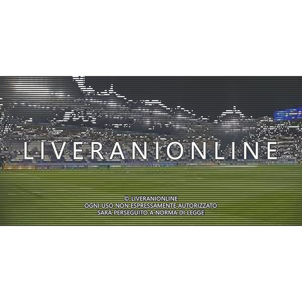 Spalti vuoti prepartita Pich view before Atalanta BC vs Chelsea FC, Champions League 2025-26 League phase, Matchday 6°, game at New Balance Arena in Bergamo (BG), Italy, on Dicember 09, 2025. (Photo by Davide Casentini)- AGENZIA ALDO LIVERANI SAS