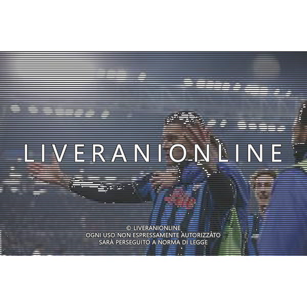 Gianluca Scamacca of Atalanta BC celebrates after scoring goal during Atalanta BC vs Chelsea FC, Champions League 2025-26 League phase, Matchday 6°, game at New Balance Arena in Bergamo (BG), Italy, on Dicember 09, 2025. (Photo by Davide Casentini)- AGENZIA ALDO LIVERANI SAS