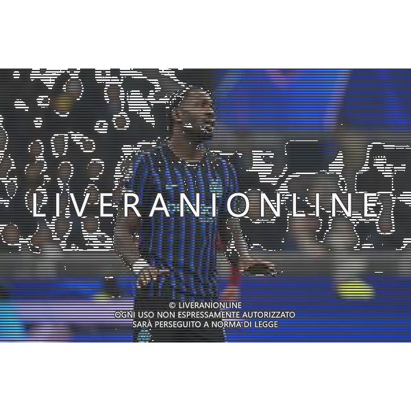 Inter vs Liverpool nella foto Marcus Thuram (Inter) Milano 09-12-2025 Stadio Giuseppe Meazza - San Siro Inter vs Liverpool UEFA Champions League fase a girone unico - 6a giornata foto Roberto Garavaglia/Agenzia Aldo Liverani sas