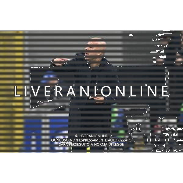 Inter vs Liverpool nella foto Arne Slot allenatore Liverpool Milano 09-12-2025 Stadio Giuseppe Meazza - San Siro Inter vs Liverpool UEFA Champions League fase a girone unico - 6a giornata foto Roberto Garavaglia/Agenzia Aldo Liverani sas