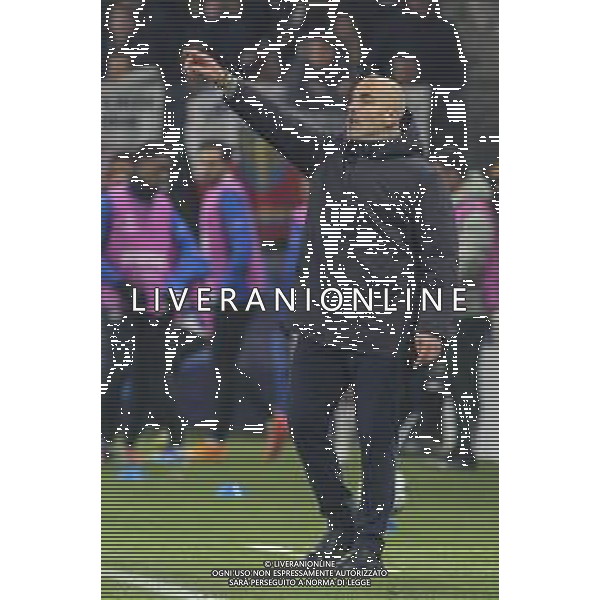 Enzo Maresca Head Coach of Chelsea FC gestures during Atalanta BC vs Chelsea FC, Champions League 2025-26 League phase, Matchday 6°, game at New Balance Arena in Bergamo (BG), Italy, on Dicember 09, 2025. (Photo by Davide Casentini)- AGENZIA ALDO LIVERANI SAS